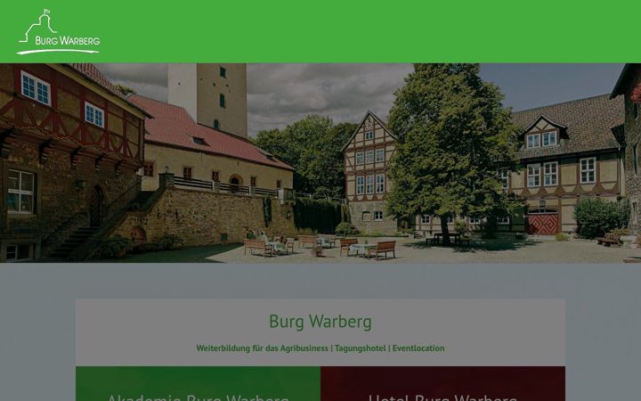 Screenshot of burg-warberg.de
