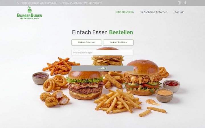 Screenshot of burger-buben.de