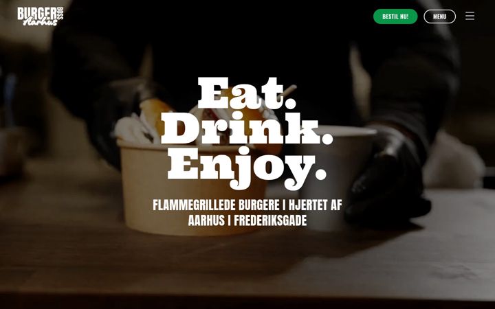 Screenshot of burgerboss.dk