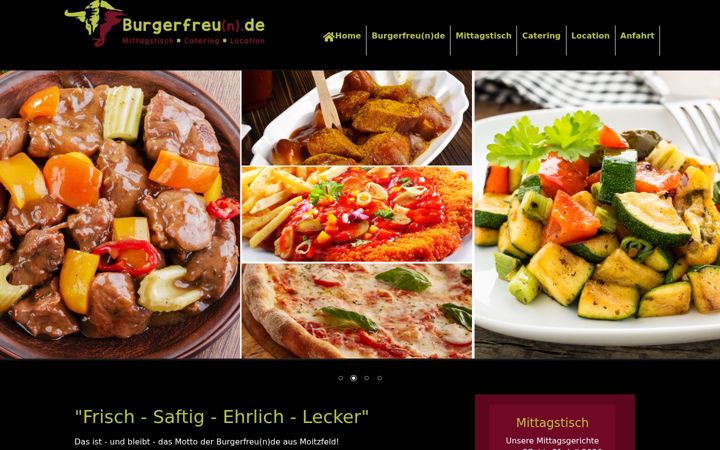 Screenshot of burgerfreun.de