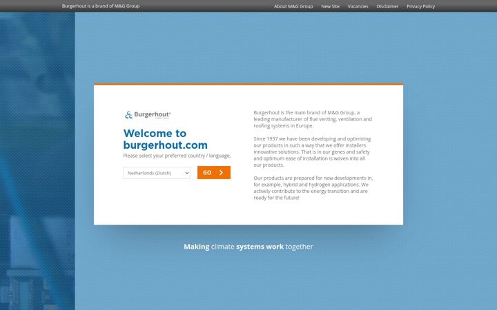 Screenshot of burgerhout.com