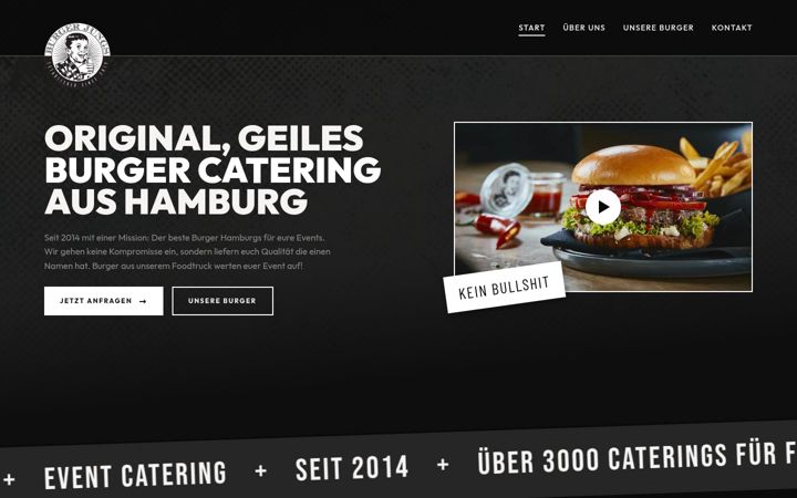Screenshot of burgerjungs.de