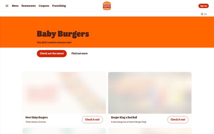 Екранна снимка на burgerking.ro
