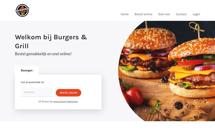 Screenshot of burgersngrill.nl