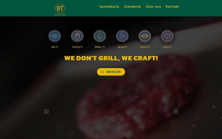 Ekrano kopija burgerturm.com