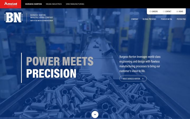 Screenshot di burgessnorton.com