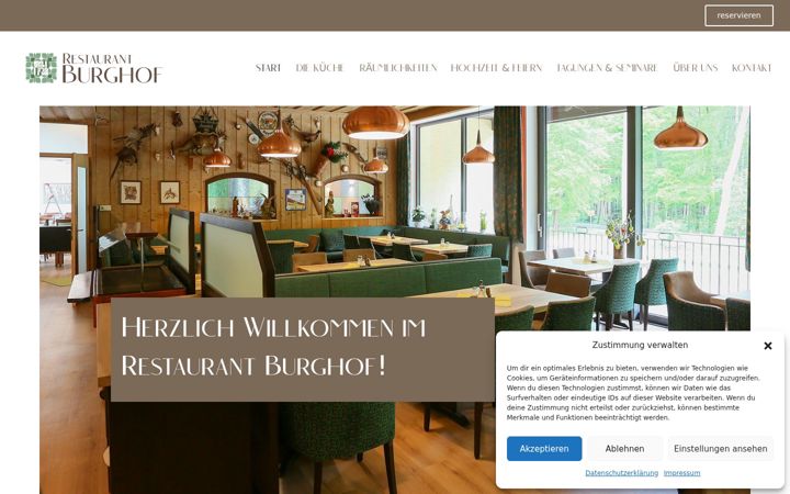 Screenshot of burghof-wittelsbach.de