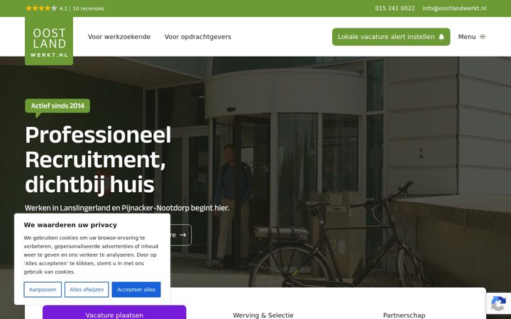 Screenshot of burglokaal.nl