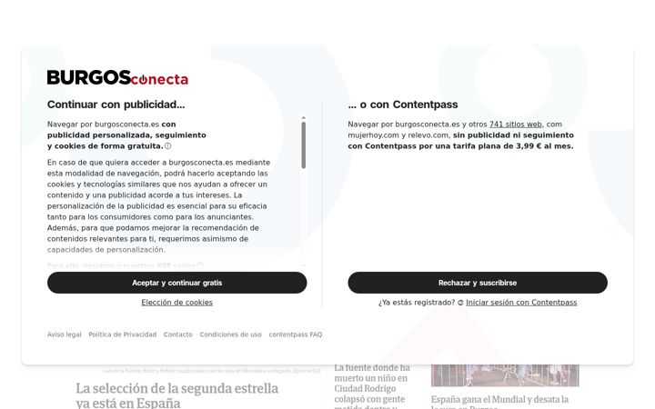 Screenshot of burgosconecta.es