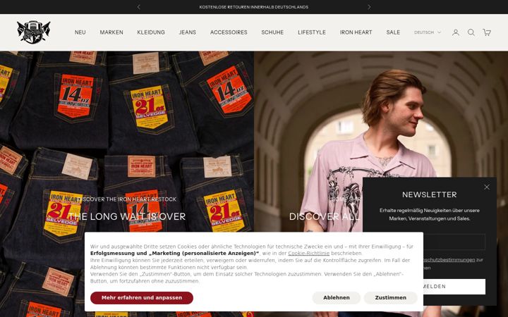 Captura de pantalla de burgundschild.com