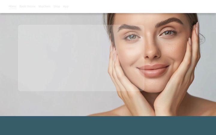 Screenshot of burgundybeauty.com