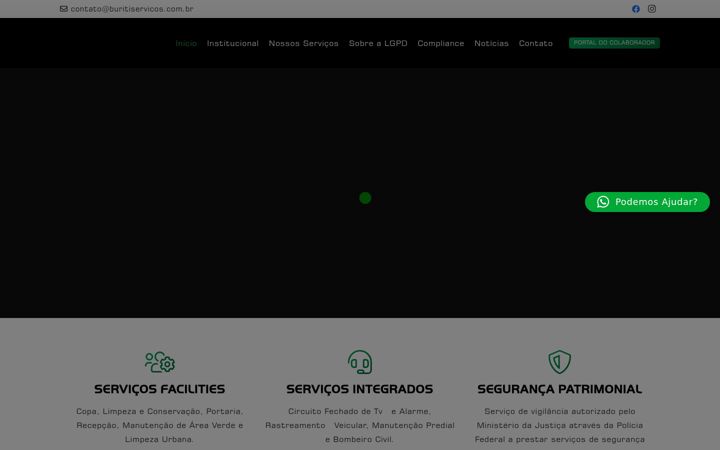 Képernyőkép: buritiservicos.com.br