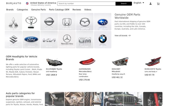 Zrzut ekranu burjauto.com