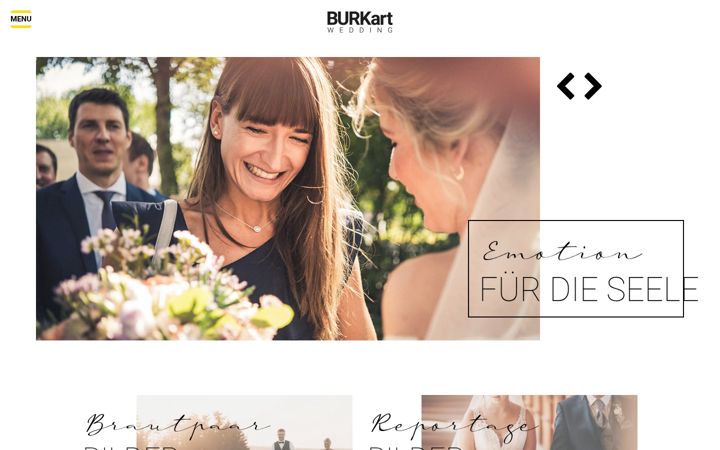 Screenshot of burkart-wedding.de