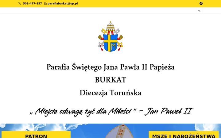 Screenshot ta' burkatparafia.pl