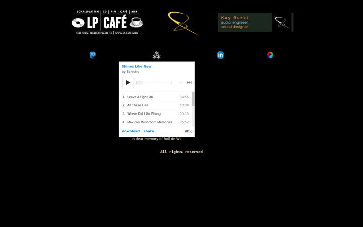 Screenshot of burkay.at
