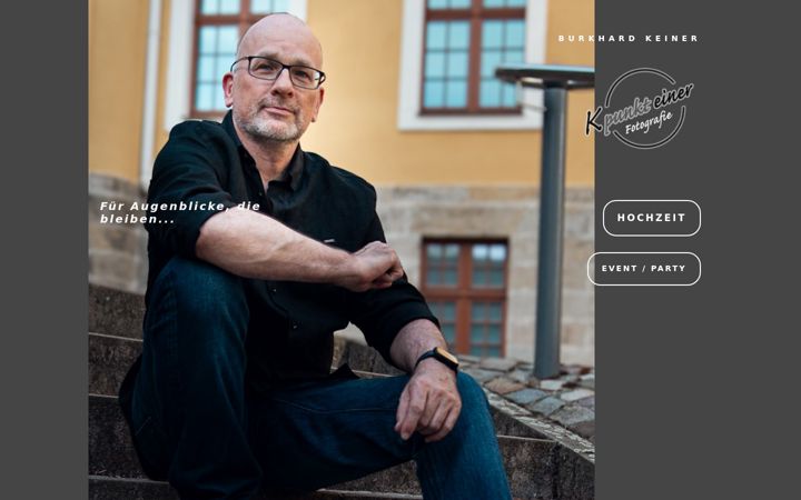 Screenshot of burkhardkeiner.com