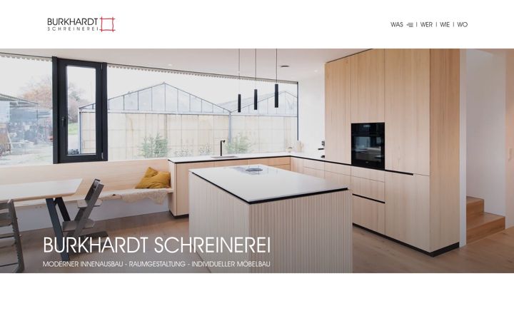 Screenshot of burkhardt-schreinerei.de