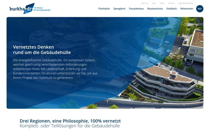 Screenshot of burkhardtag.ch