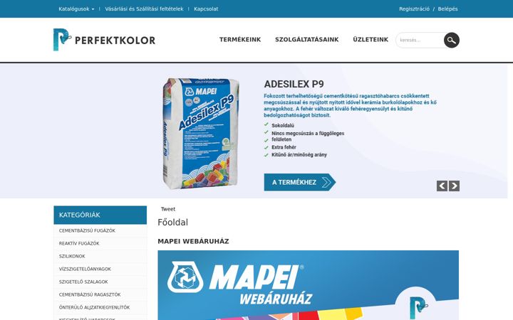 Screenshot of burkolowebshop.com