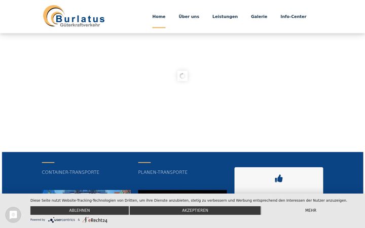 Screenshot of burlatus.de
