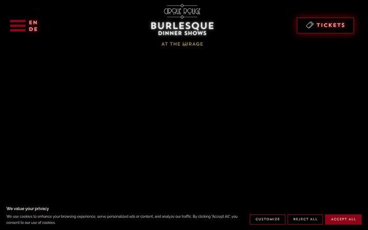Screenshot of burlesque-mirage.wien