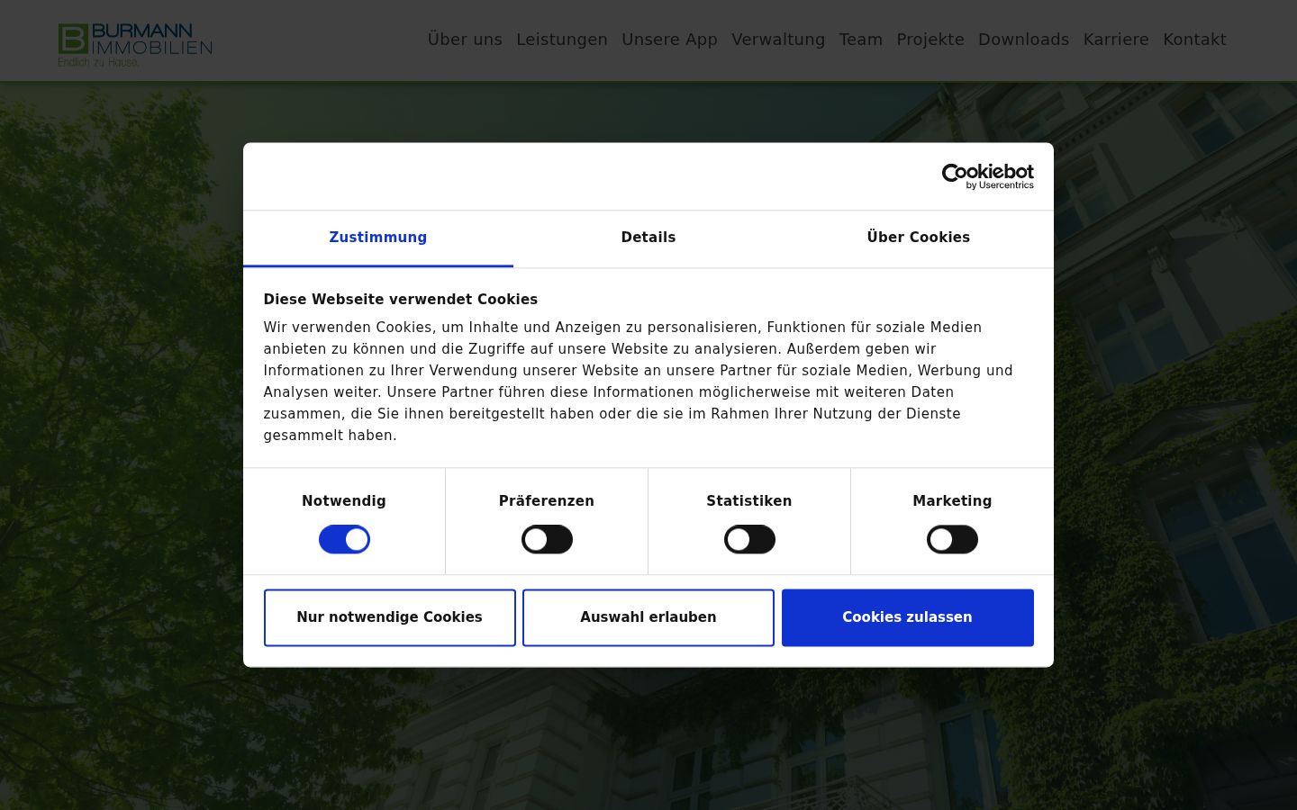 Snímek obrazovky baneru souhlasu zobrazeného před jakoukoli interakcí