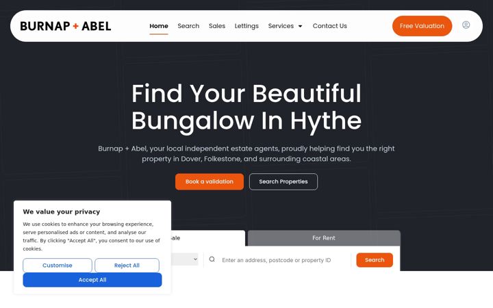 Screenshot of burnapandabel.co.uk