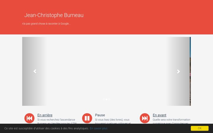 Screenshot of burneau.com