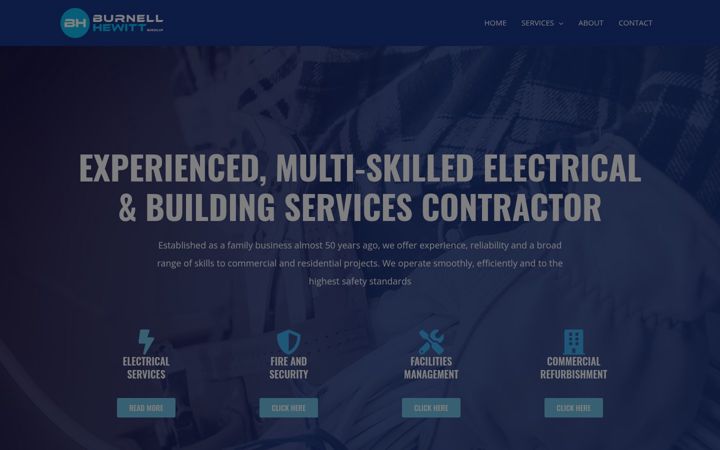 Screenshot of burnellhewitt.co.uk