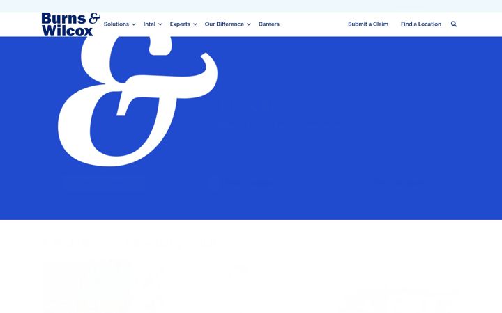 Screenshot of burns-wilcox.com