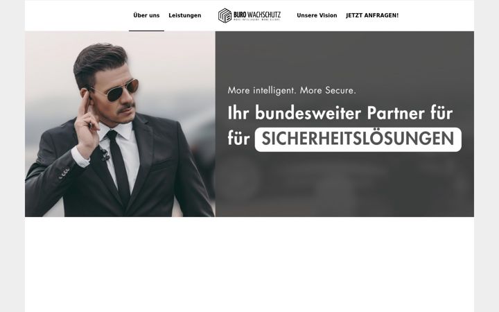 Screenshot of buro-wachschutz.de