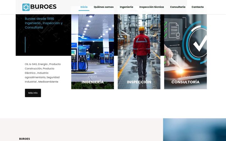 Screenshot of buroes.com