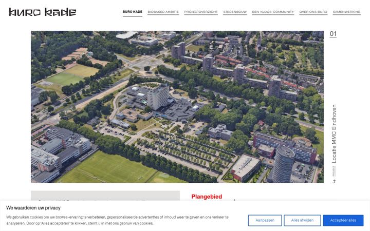 Screenshot of burokade.nl