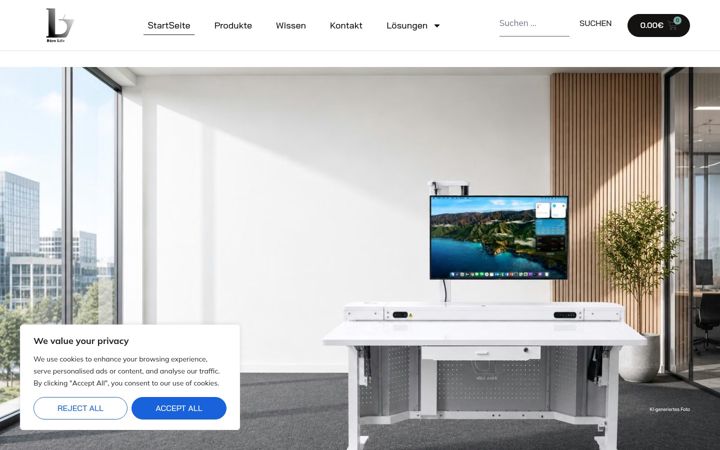 Screenshot of burolife.de