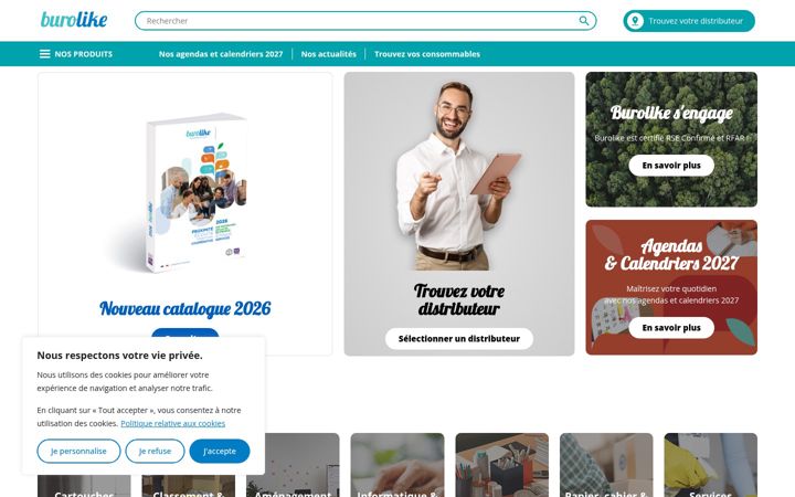 Screenshot of burolike.com