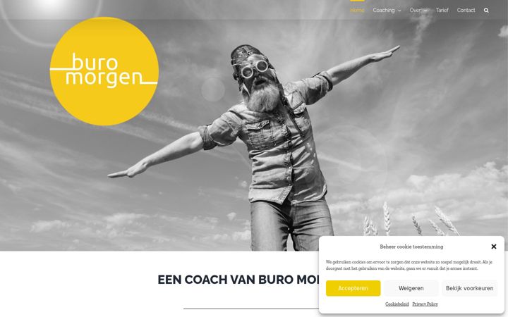 Zrzut ekranu buromorgen.nl