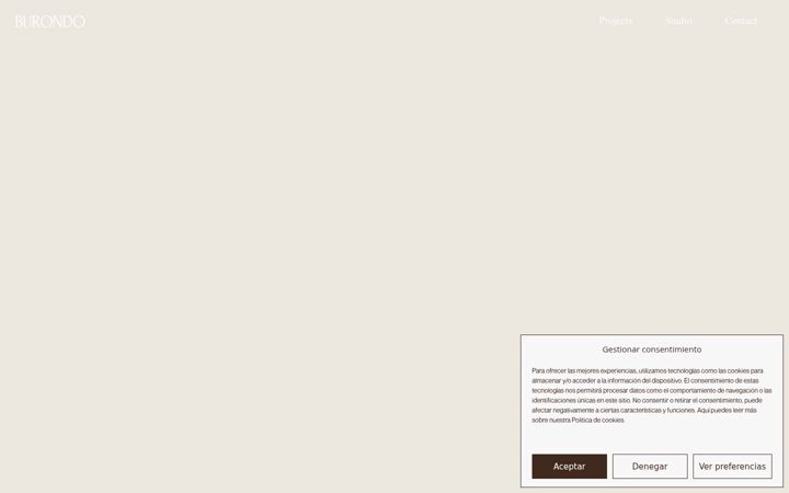 Screenshot of burondo.es