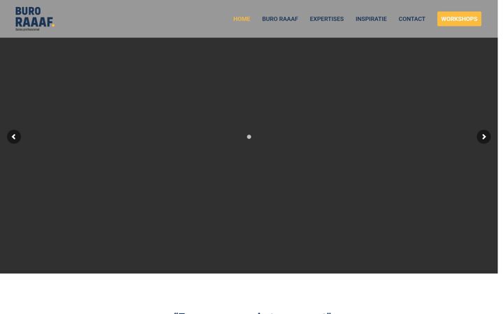 Screenshot of buroraaaf.nl