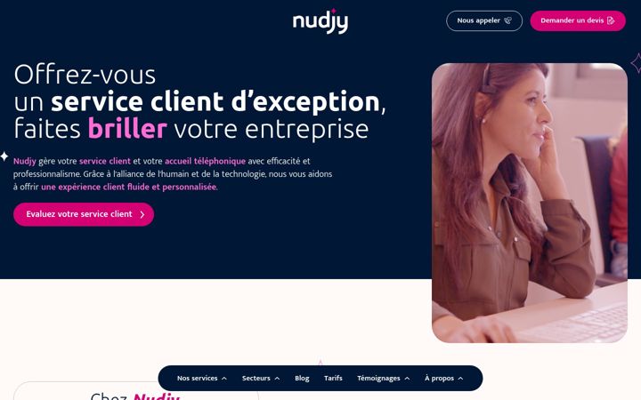 Screenshot of burotic.fr