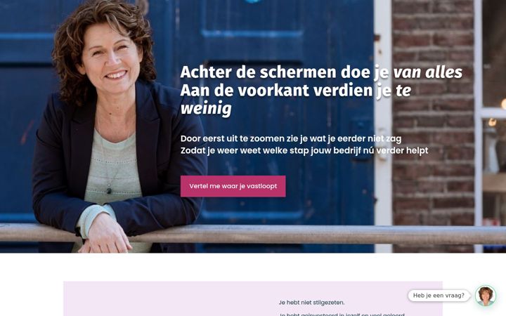 Screenshot of buroveer.nl