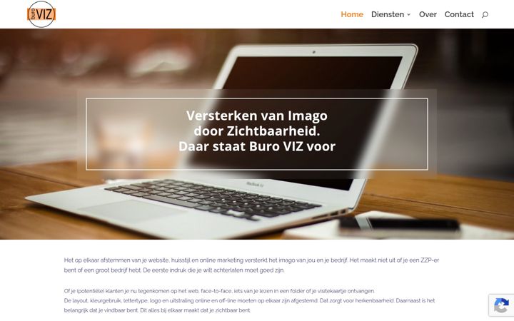 Screenshot of buroviz.nl