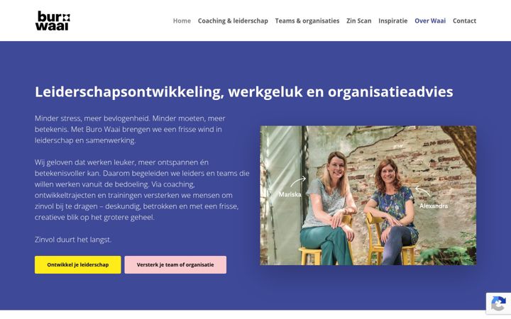 Screenshot of burowaai.nl