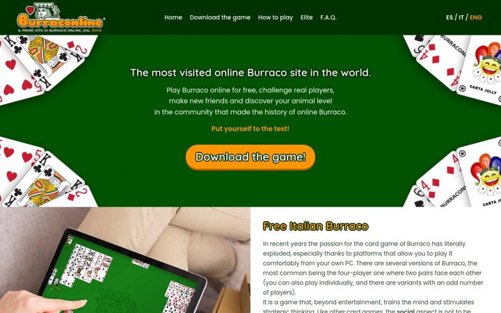 Screenshot of burraconline.com