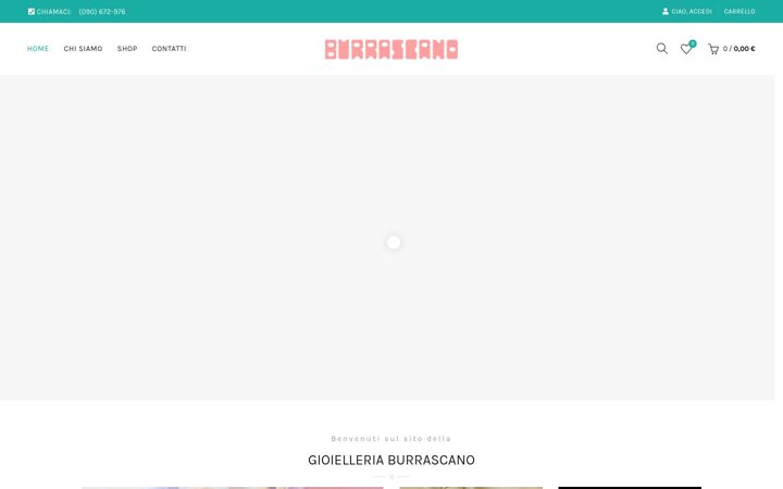 Screenshot of burrascano.it
