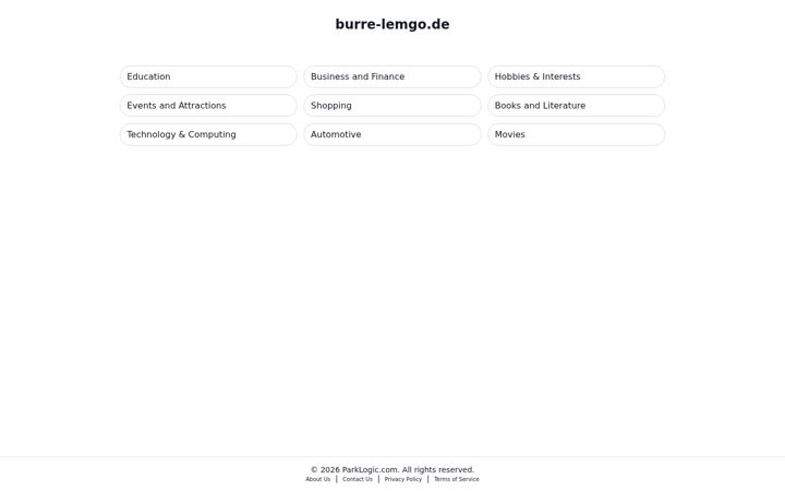 Screenshot of burre-lemgo.de