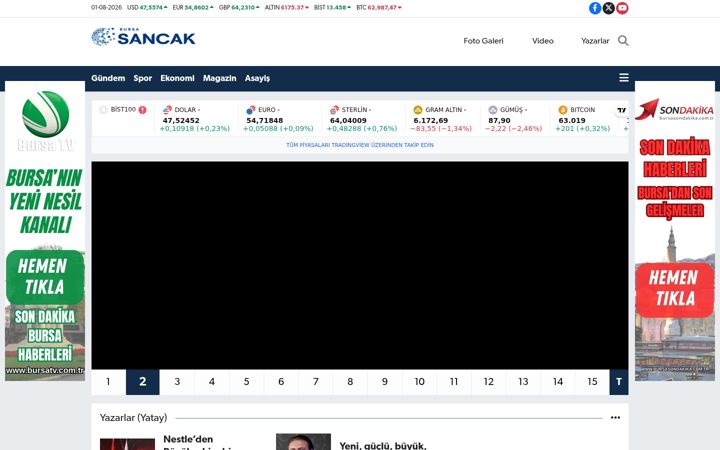 Capture d'écran de bursasancak.com.tr