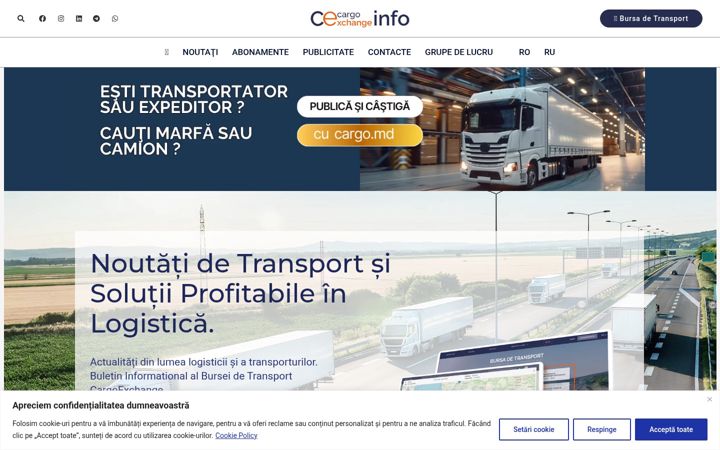 Screenshot of bursatransport.info