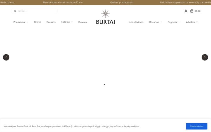 Screenshot of burtai.lt
