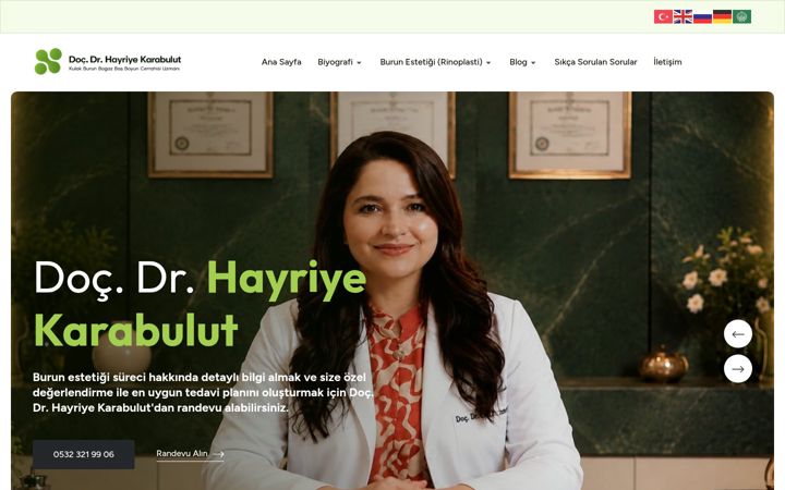 Zrzut ekranu burunestetigi.com.tr